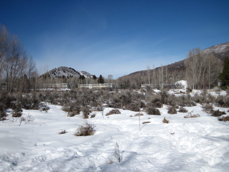 The Aspen Institute winter landscape outside