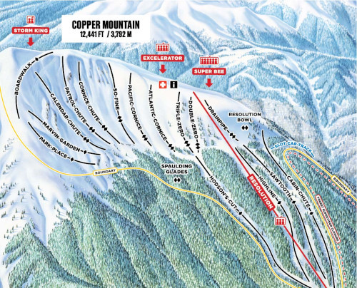 copper mountain spaulding bowl trail map