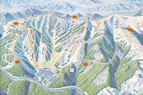 monarch mountain colorado trail map