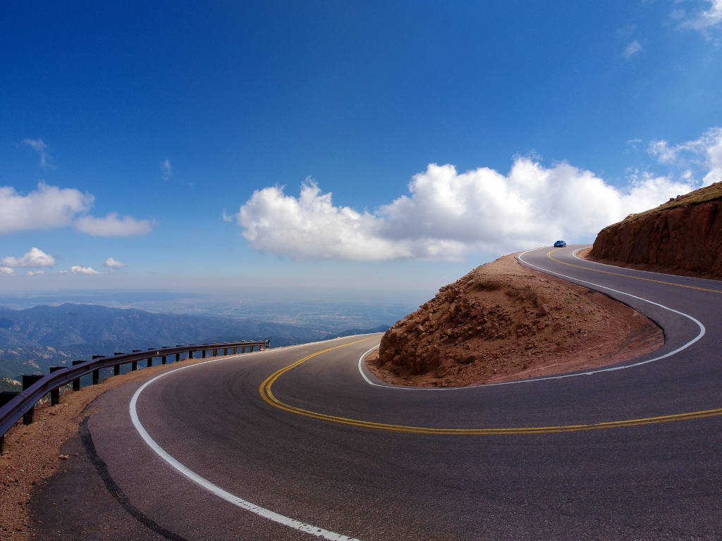 Pikes Peak hairpin turn