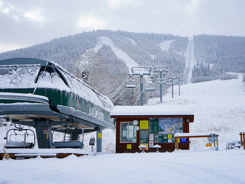 Powderhorn Ski Resort in Colorado
