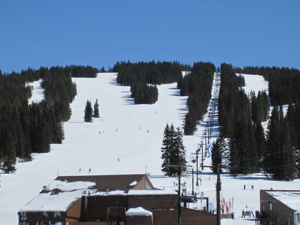 the main chairlift at Ski Cooper