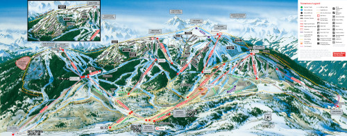 small version of snowmass trail map
