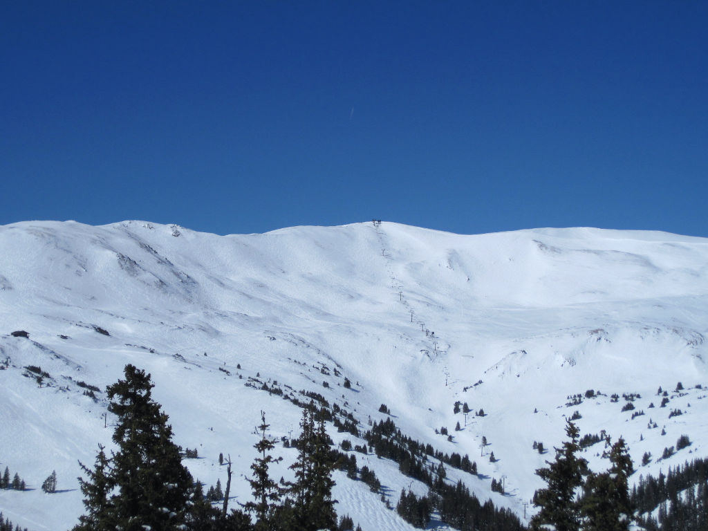 Loveland Ski Area top of Continental Divide