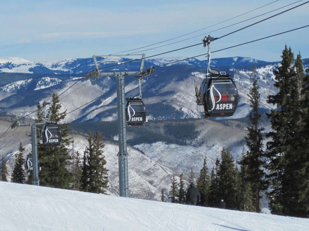 Aspen Gondola near top