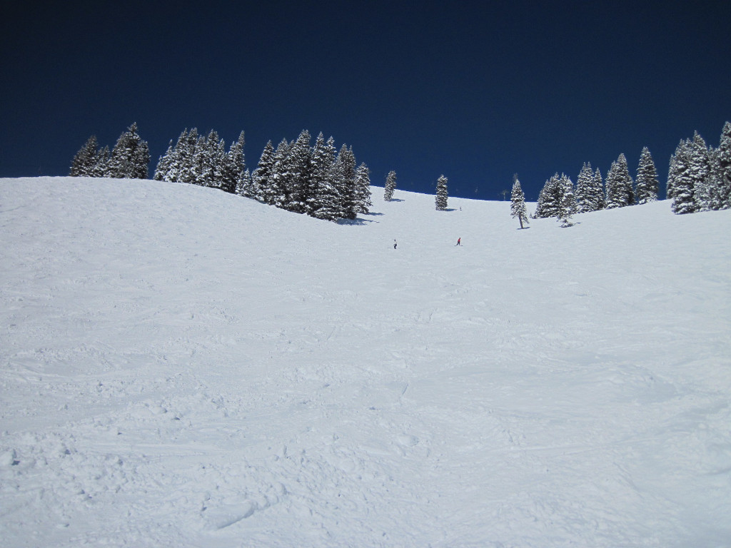 Vail china Bowl western side looking upwards