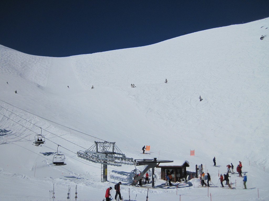 Revelation Lift and Revelation Bowl at Telluride during winter