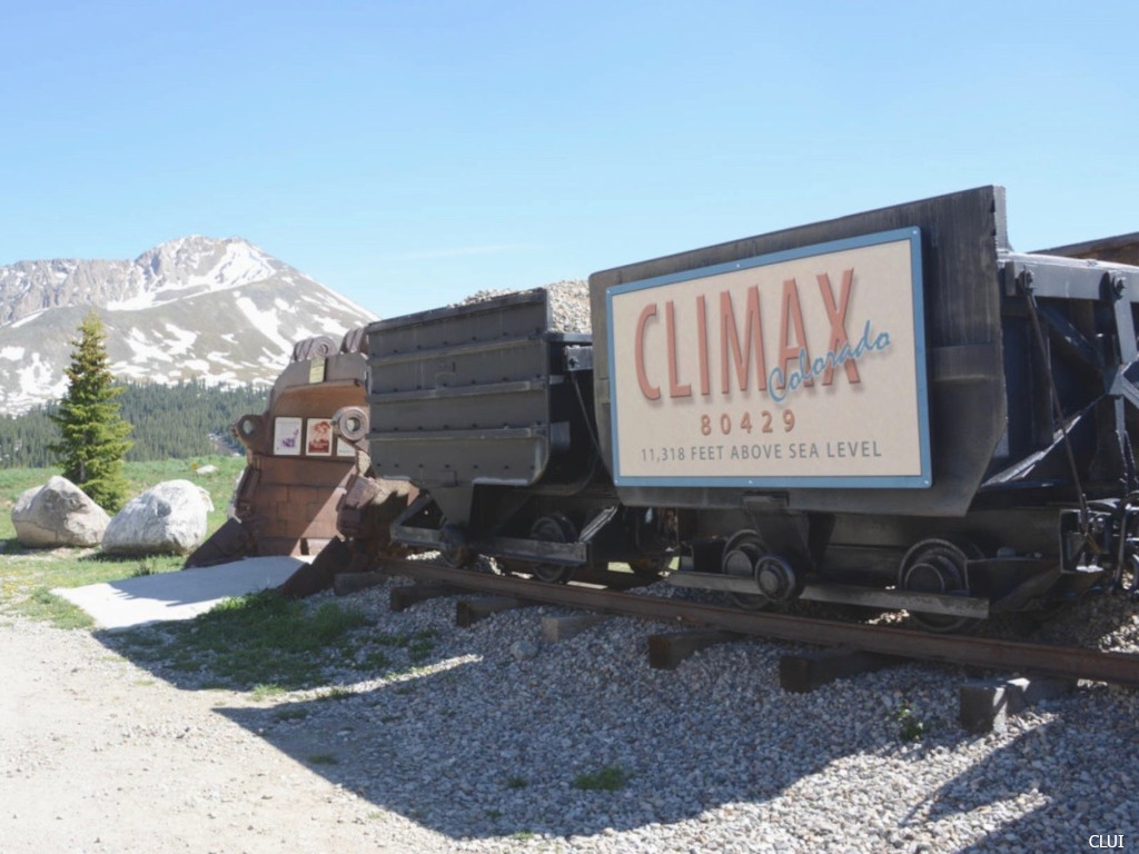 Climax Mine roadside attraction on the Continental Divide