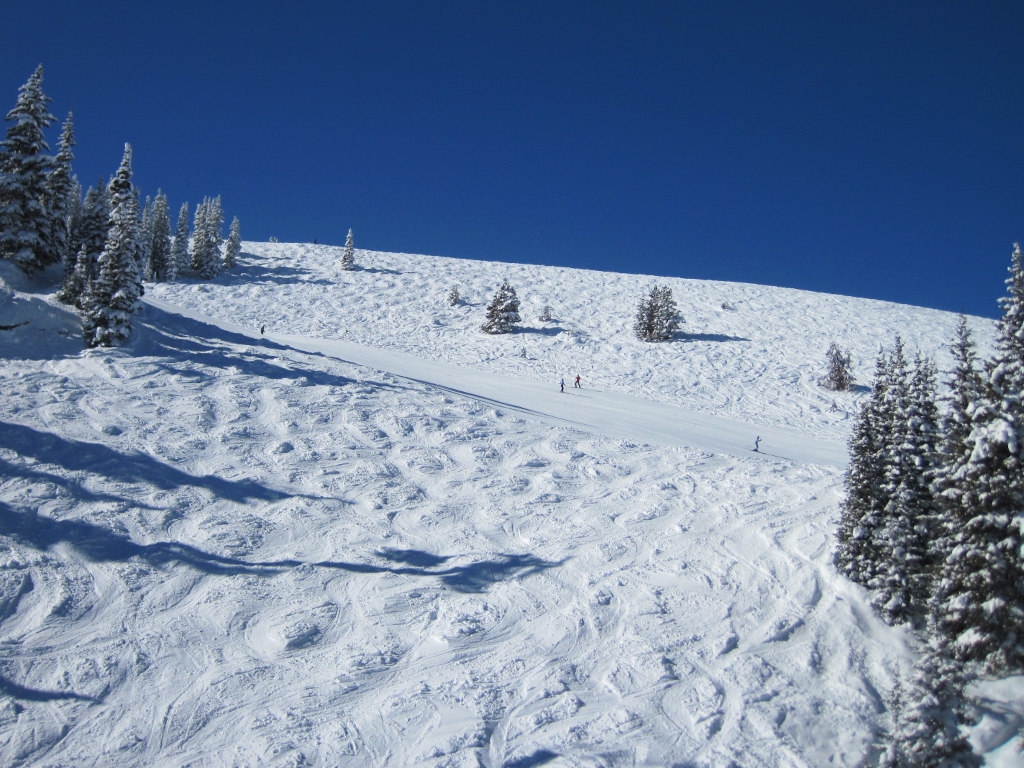 Kangaroo Cornice at Vail Ski Resort in Colorado