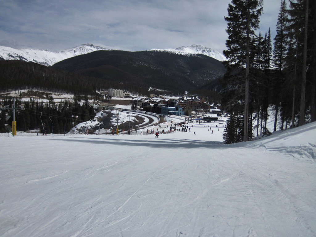 Sorensen Park beginner skiing zone and surface lift