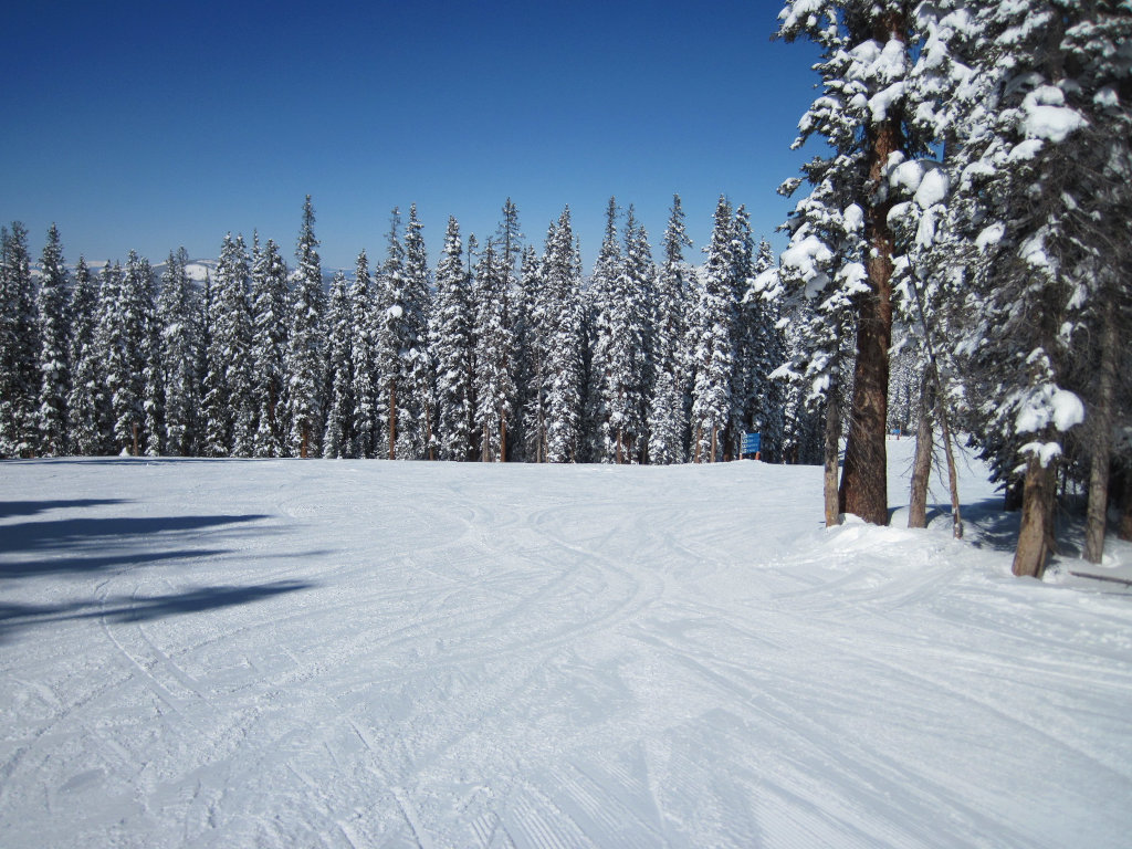 Sourdough lift and beginner skiing at Vail Ski Resort