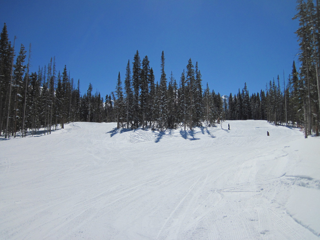 Ute Park beginner skiing at Telluride