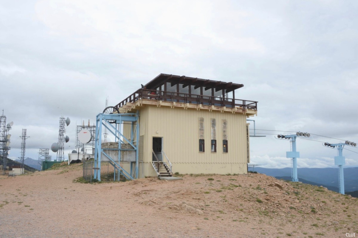 top of Monarch Crest gondola on the Continental Divide