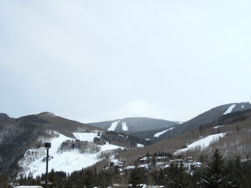 Golden Peak and front side of Vail Mountain