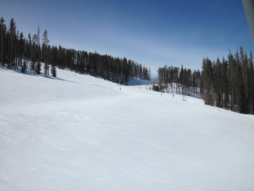 rolling intermediate terrain at Vail below the Eagle Bahn Gondola