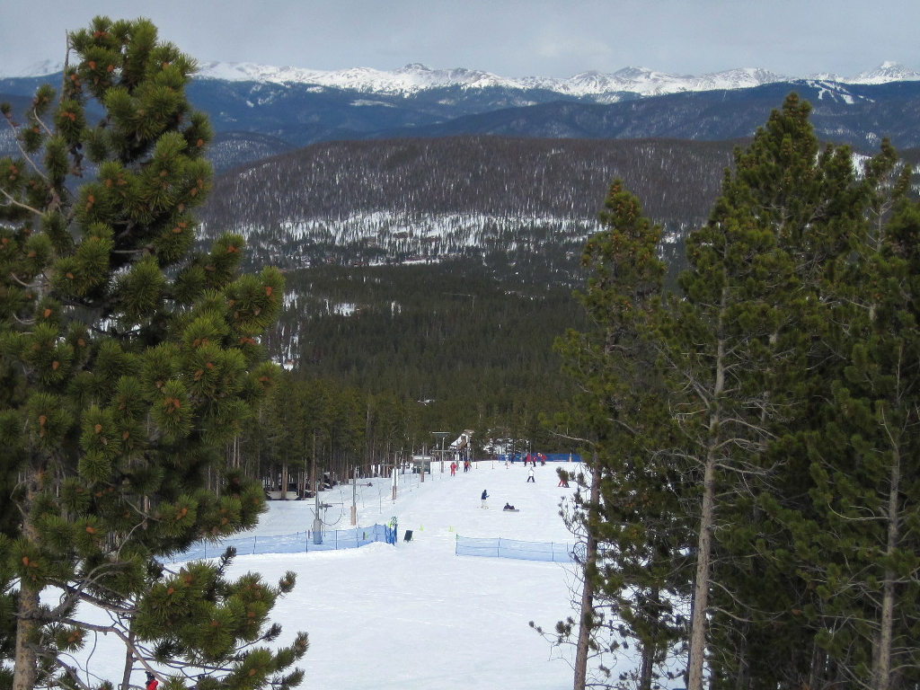 Trygve's Platter Breckenridge beginner skiing and snowboarding zone