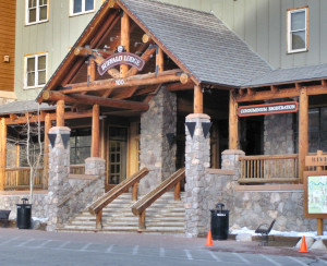 Buffalo ski lodge at Keystone Ski Resort