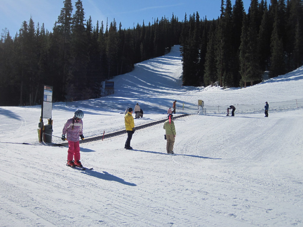 beginner carpet lift at Copper Mountain