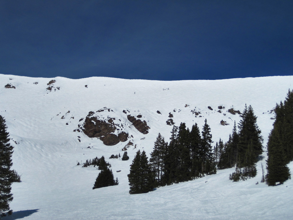 Copper Mountain area near Bradley's Plunge and Schaefer's