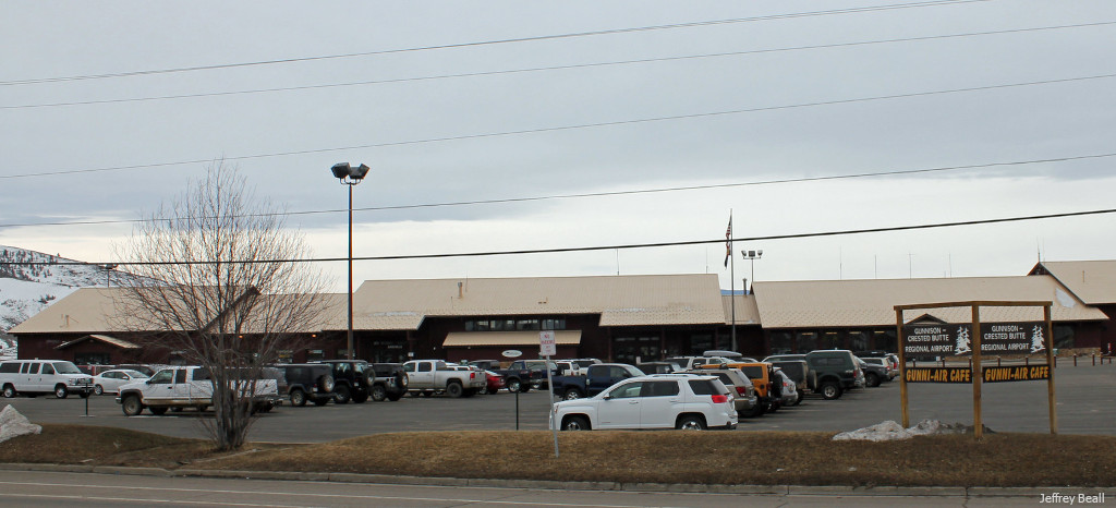 Gunnison-Crested Butte Regional Airport near the Crested Butte ski resort