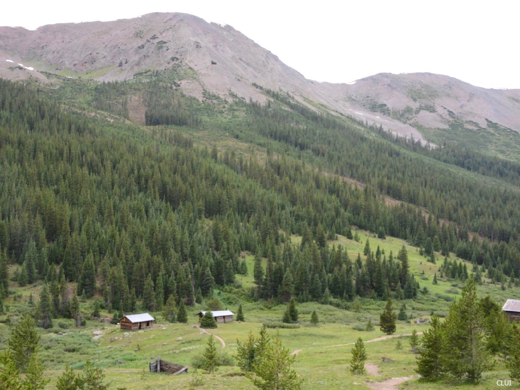 Independence ghost town on Independence Pass, Colorado