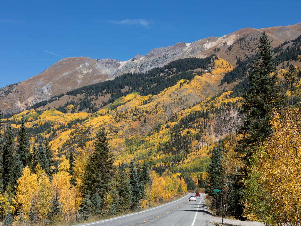 Million Dollar Highway near Ironton, CO