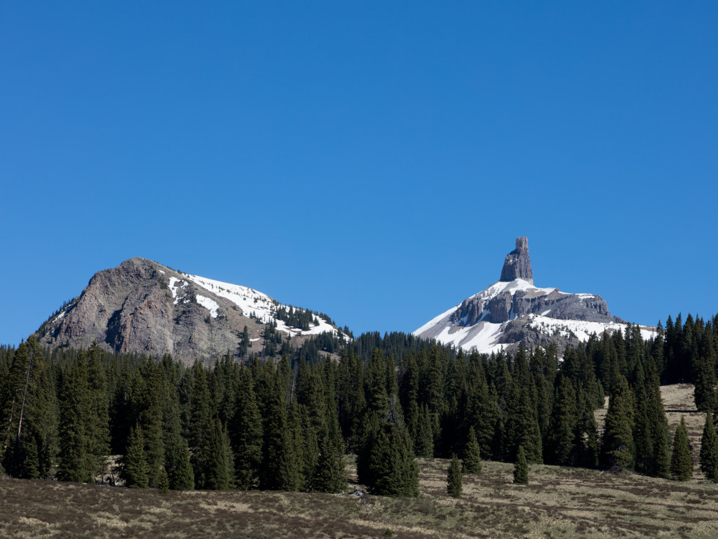 Lizard Head Pass rock formation