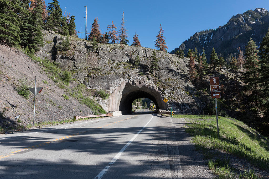 Tunnel on Million Dollar Highway