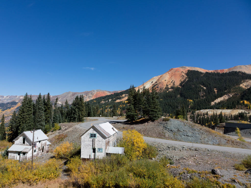 Red Mountain Overlook on Red Mountain Pass - Million Dollar Highway, Colorado