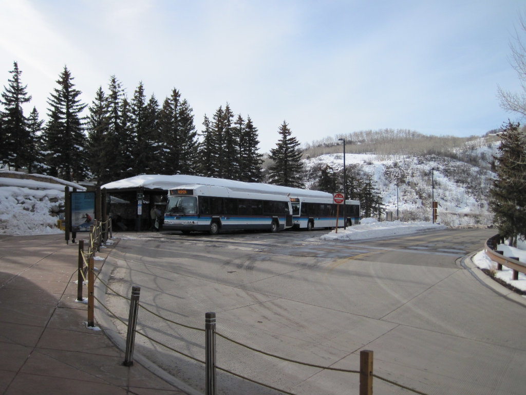 Free RFTA buses at the Snowmass transportation center