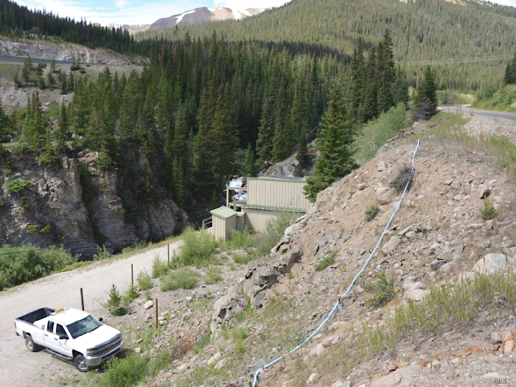 Gumlick Tunnel near Jones Pass where it meets the Vasquez Tunnel