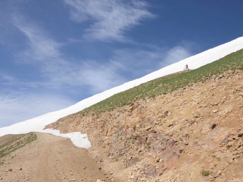 Jones Pass on the Continental Divide in Colorado