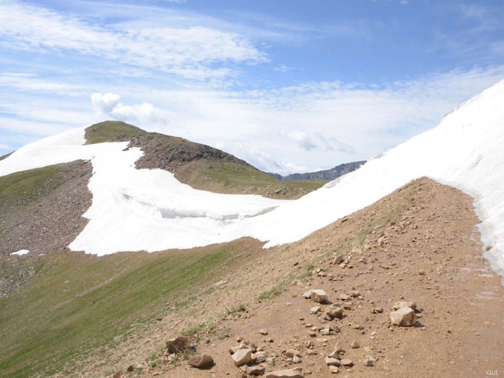 Jones Pass on the Continental Divide in Colorado