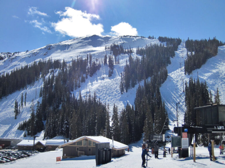 ski lifts at the Loveland Ski Area in Colorado