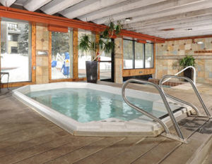 The hot tub at Keystone Lodge and Spa in Keystone, Colorado