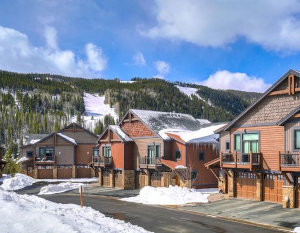 River Run Townhomes at bottom of Keystone Ski Resort in Colorado