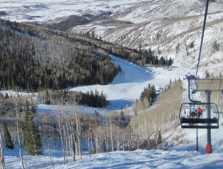 a chairlift at Steamboat Ski Resort