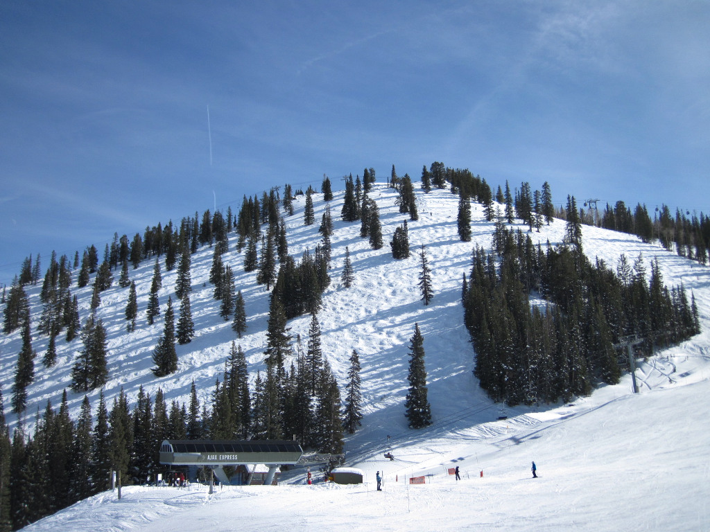 Aspen Mountain chairlift the Ajax Express