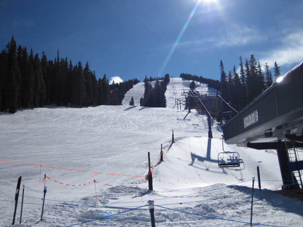 Cloud 9 chairlift at Aspen Highlands Ski Resort