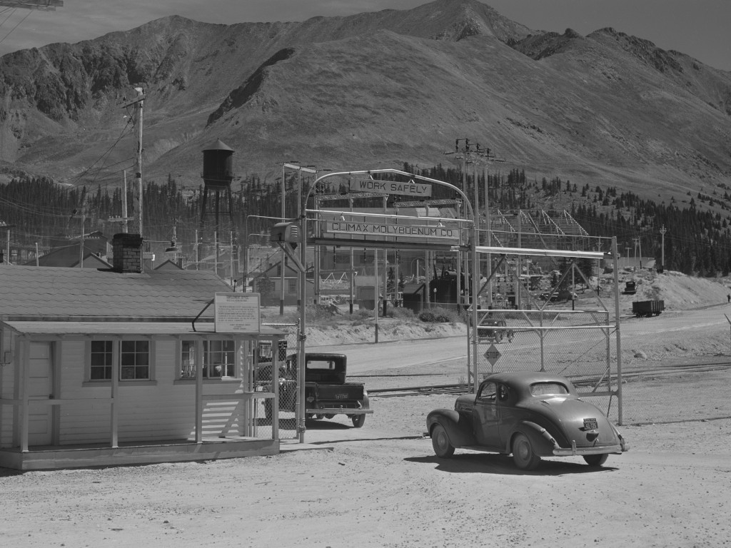 Entrance to the Climax Mine on Fremont Pass in 1941