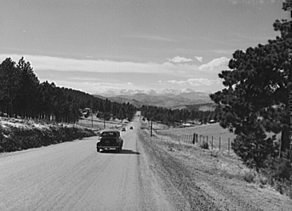 Highway 6 before it was Interstate 70 west of Denver