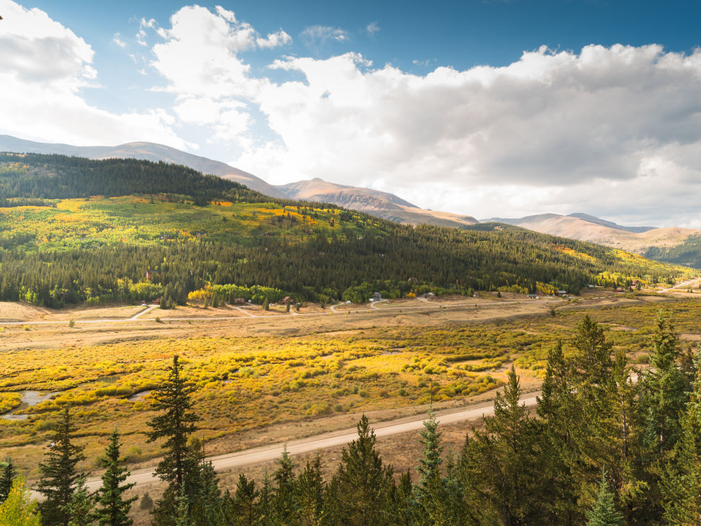 South side of Hoosier Pass in Colorado