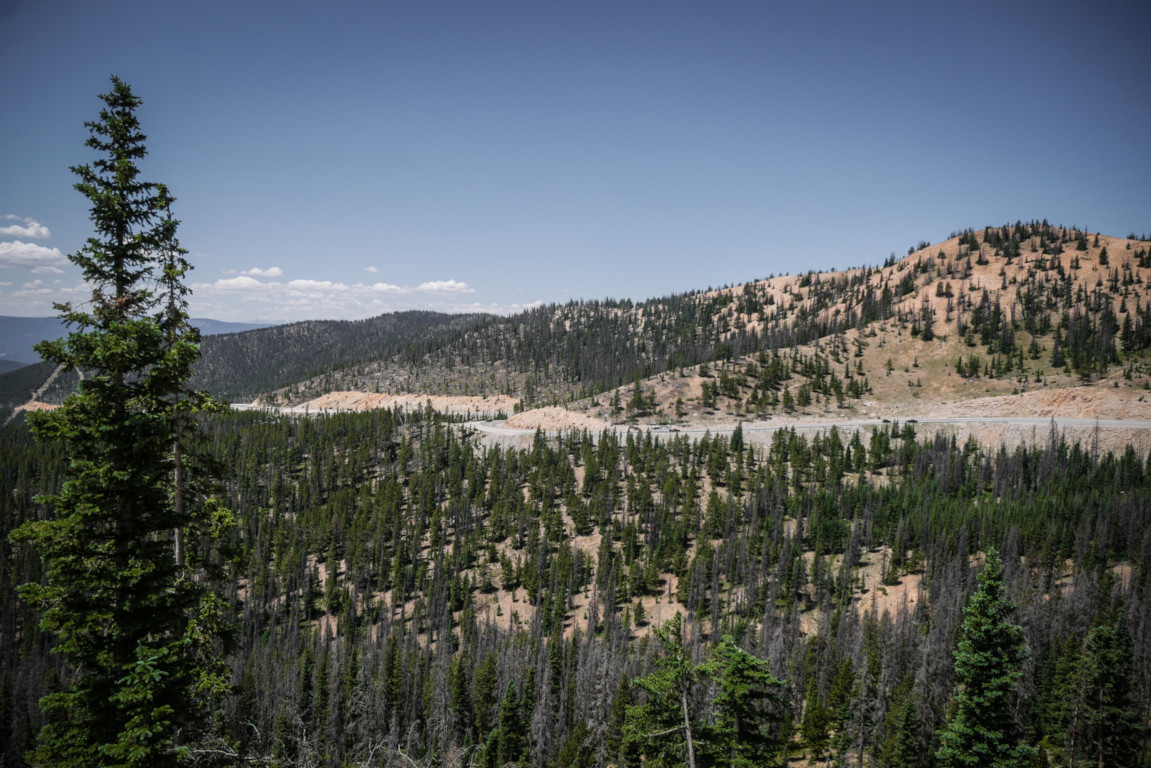 western side of Monarch Pass