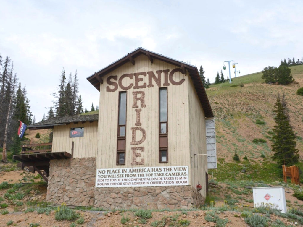 Monarch Pass tramway bottom station