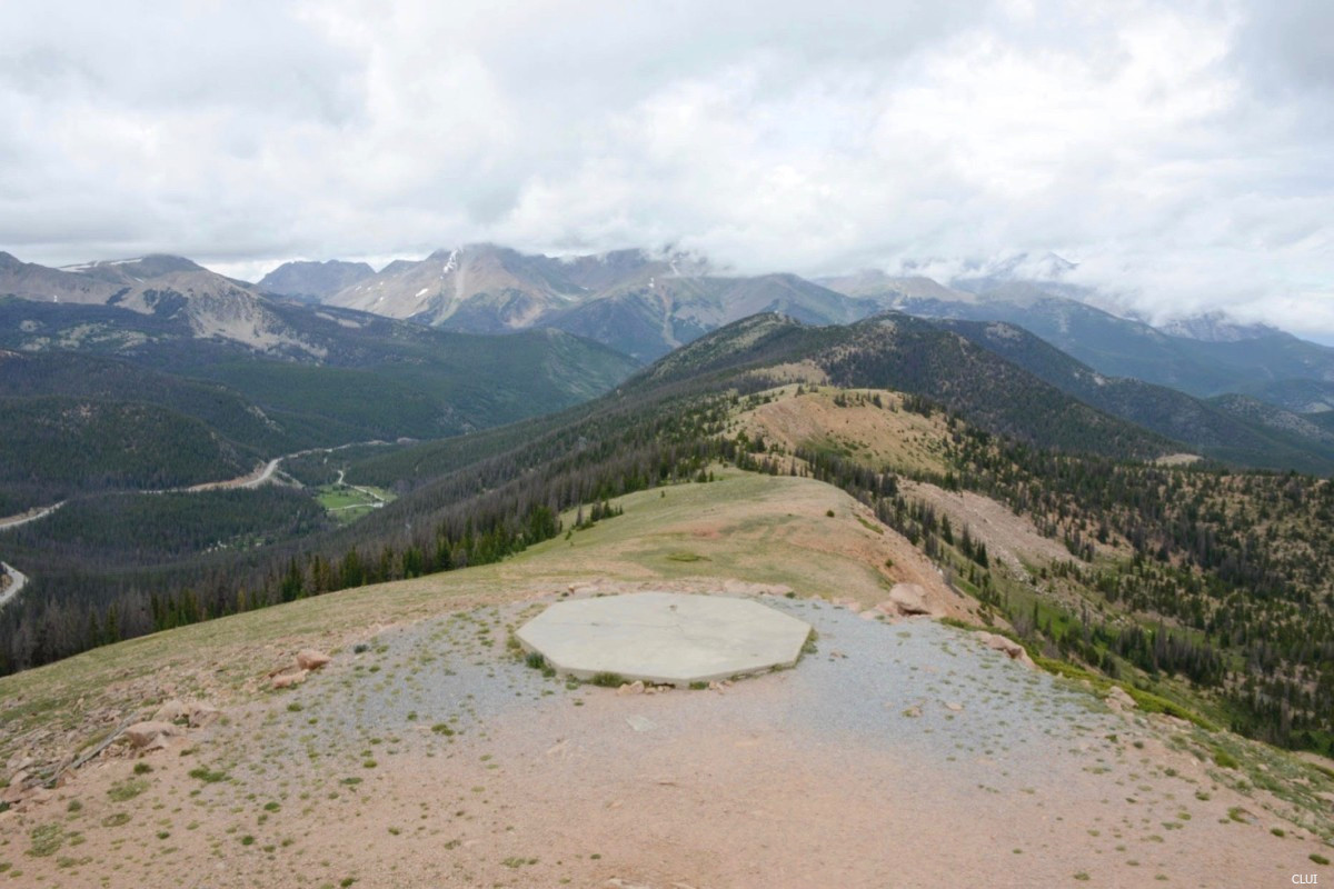 view from Monarch Pass communications towers