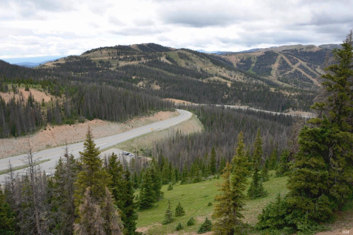 Monarch Pass and Monarch Ski Resort in summer