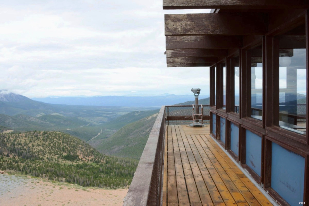 view from top of Monarch Crest on Monarch Pass