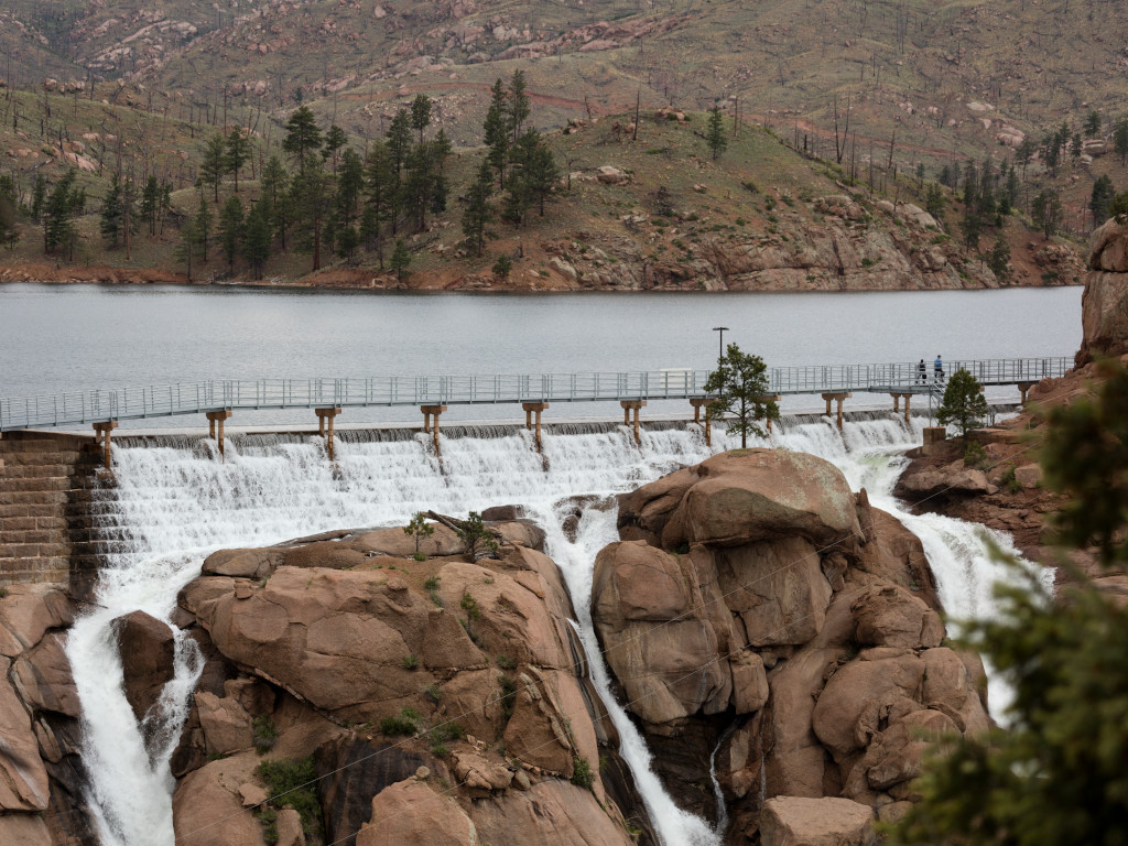 The Cheesman Dam on the South Platte River in Colorado