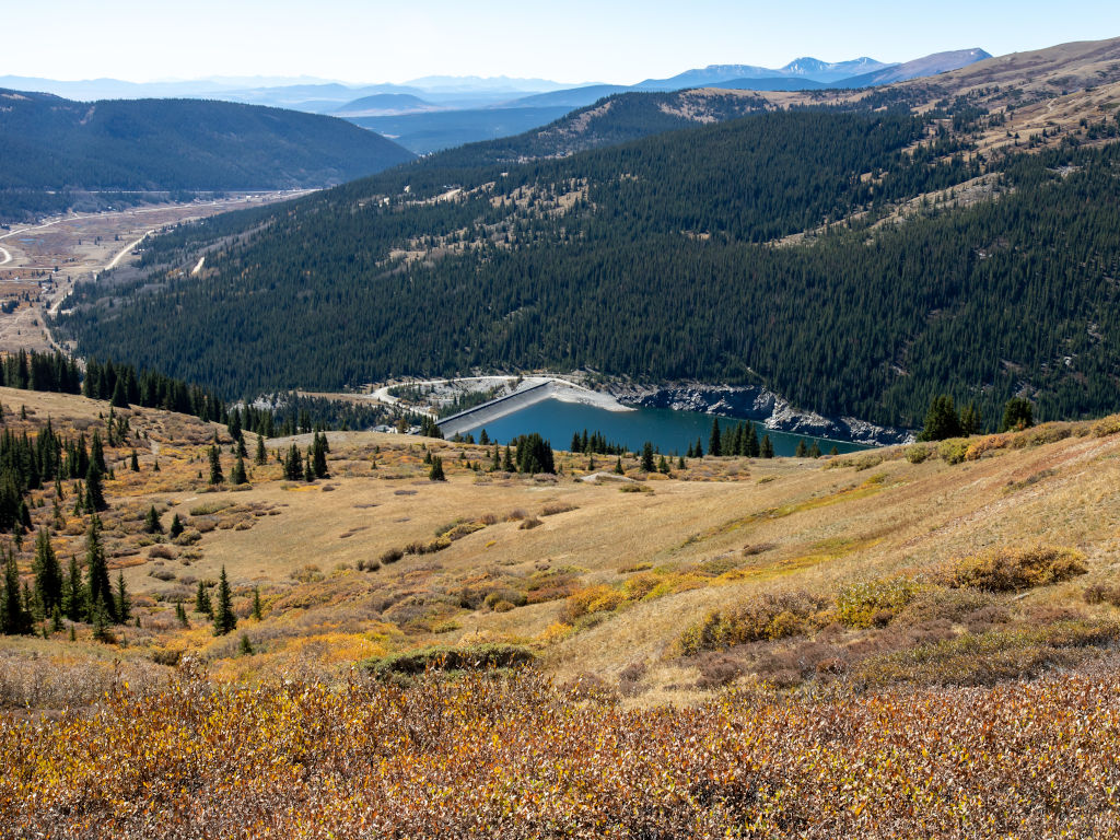 Montgomery Reservoir on the Continental Divide at Hoosier Pass, Colorado