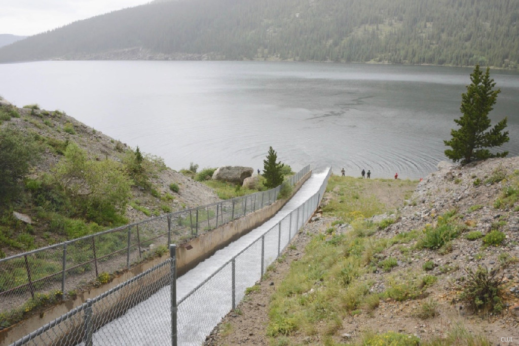 Montgomery Reservoir on the Continental Divide in Colorado